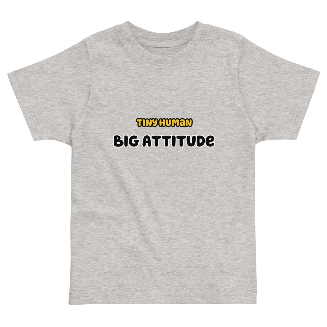 Tiny Human, Big Attitude Kids T-Shirt