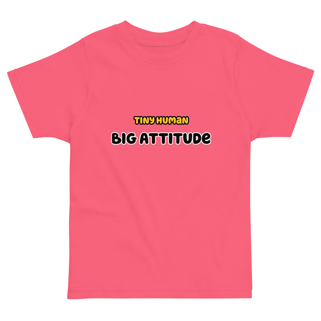 Tiny Human, Big Attitude Kids T-Shirt