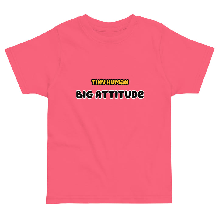 Tiny Human, Big Attitude Kids T-Shirt