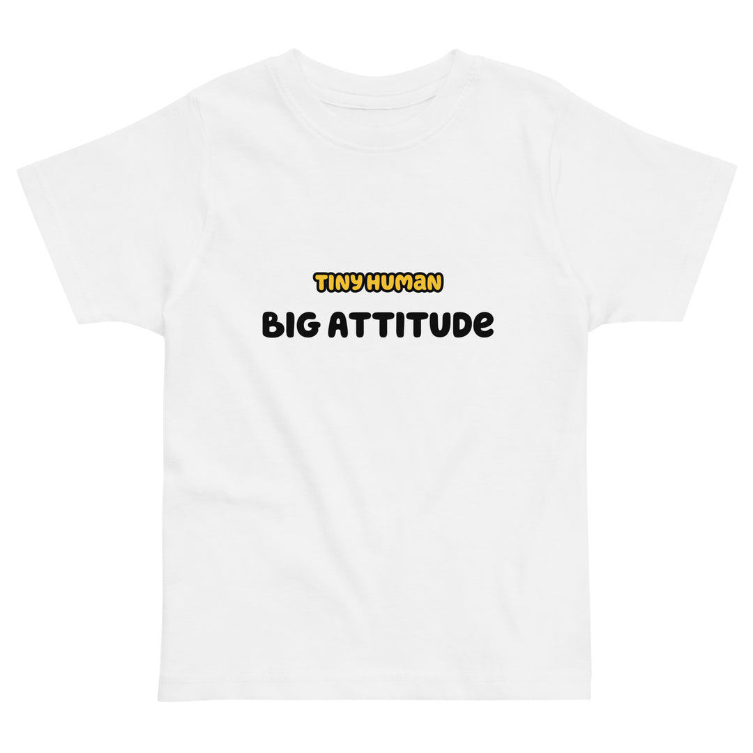 Tiny Human, Big Attitude Kids T-Shirt